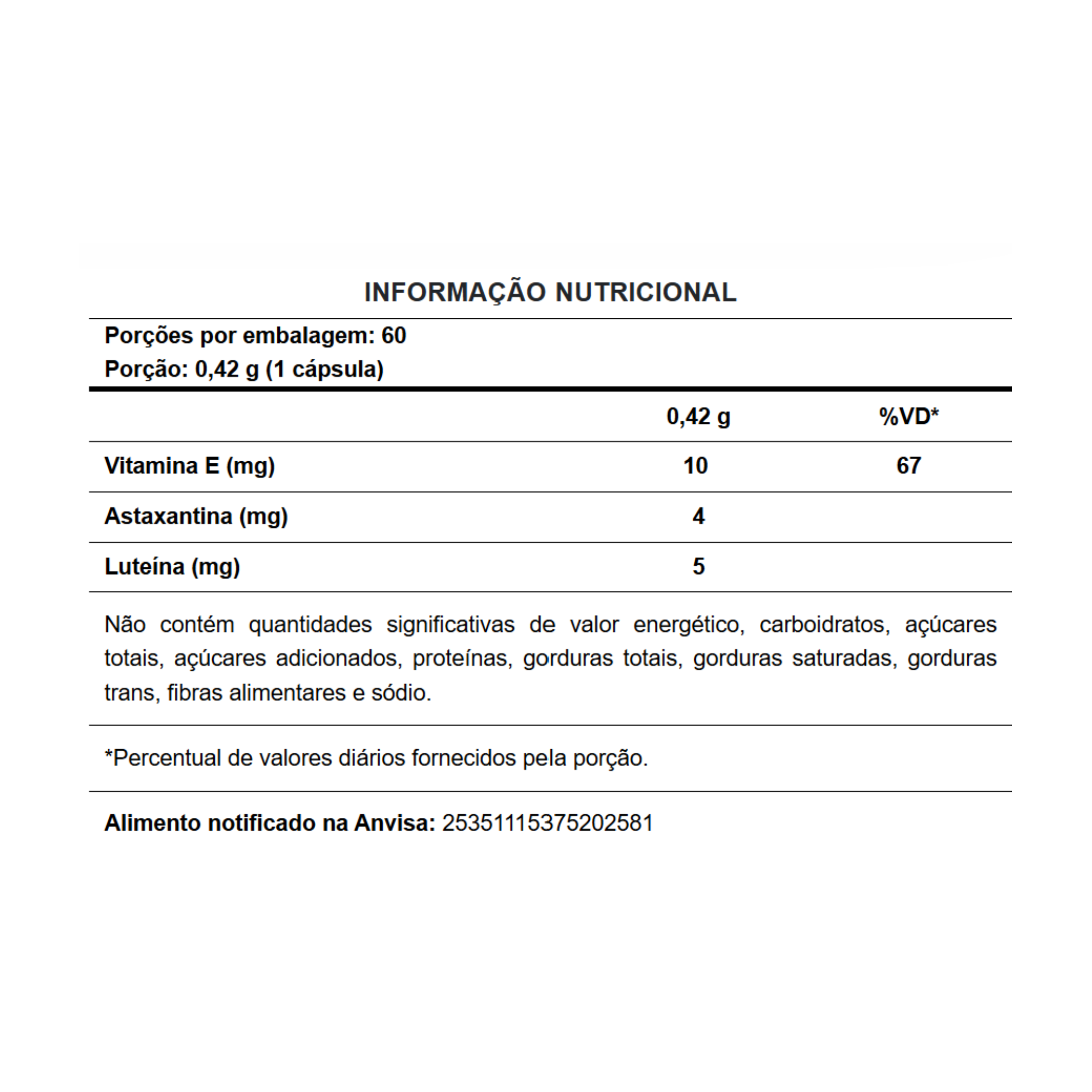 PURAVIDA | Astaxantina (60 Cápsulas)