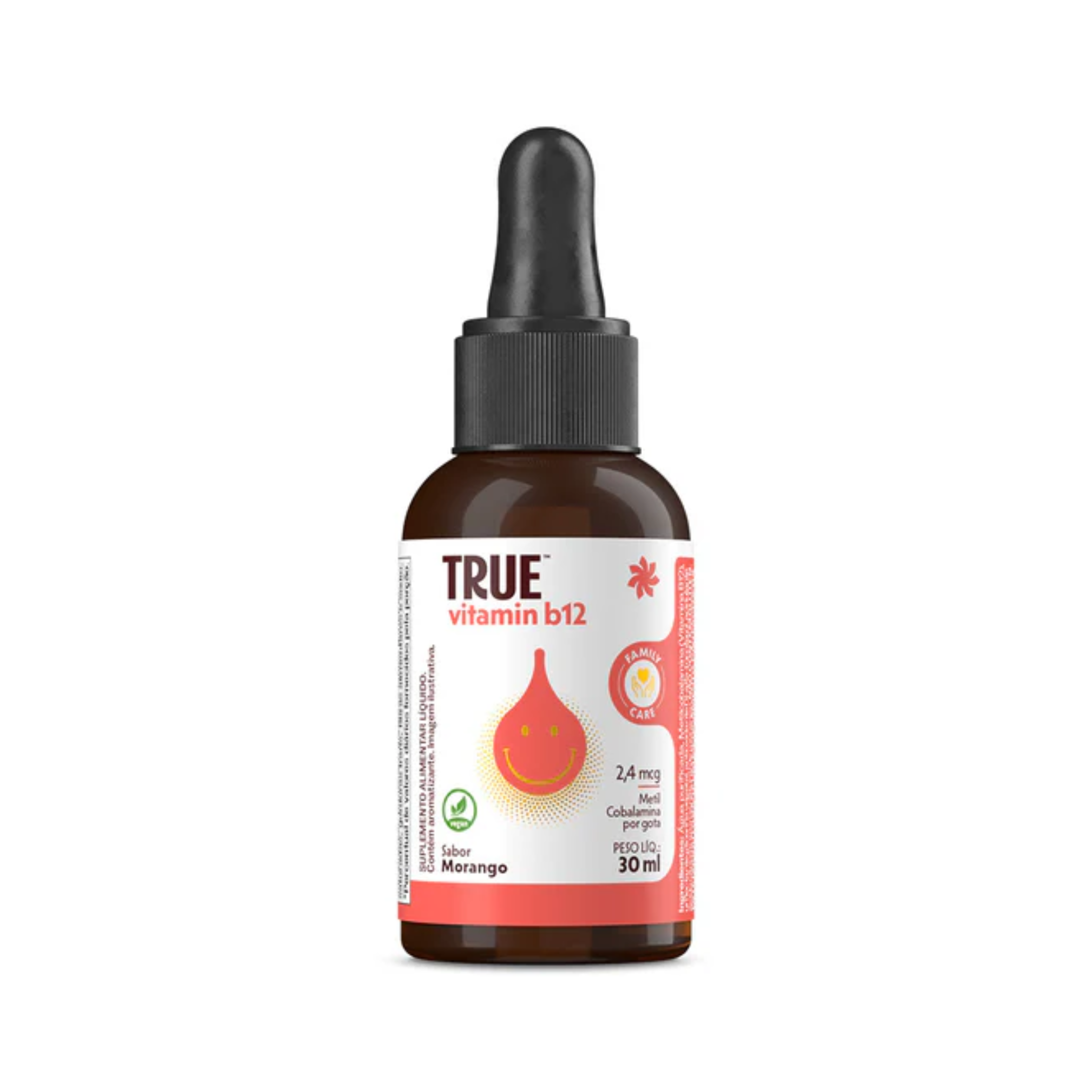 TRUE SOURCE | Vitamina B12 Sabor Morango (30 ml)