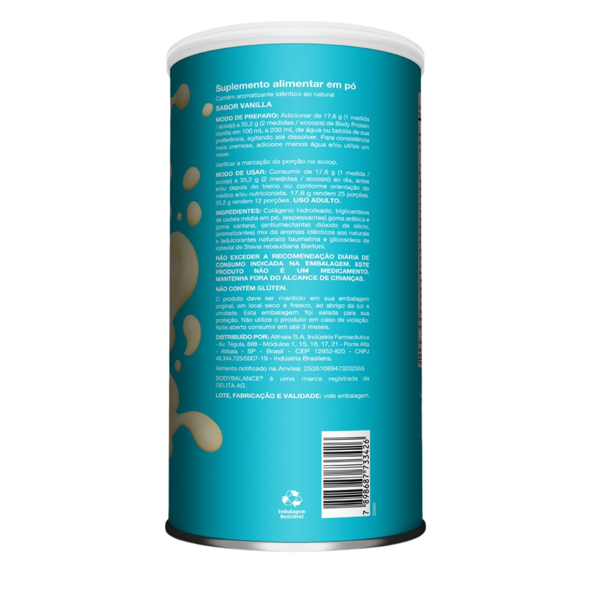 EQUALIV | Body Protein Baunilha (440 gramas)