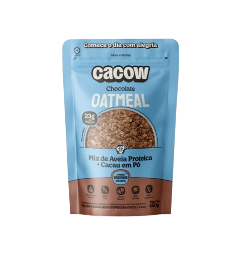 CACOW | Oatmeal Sabor Chocolate (450 gramas)