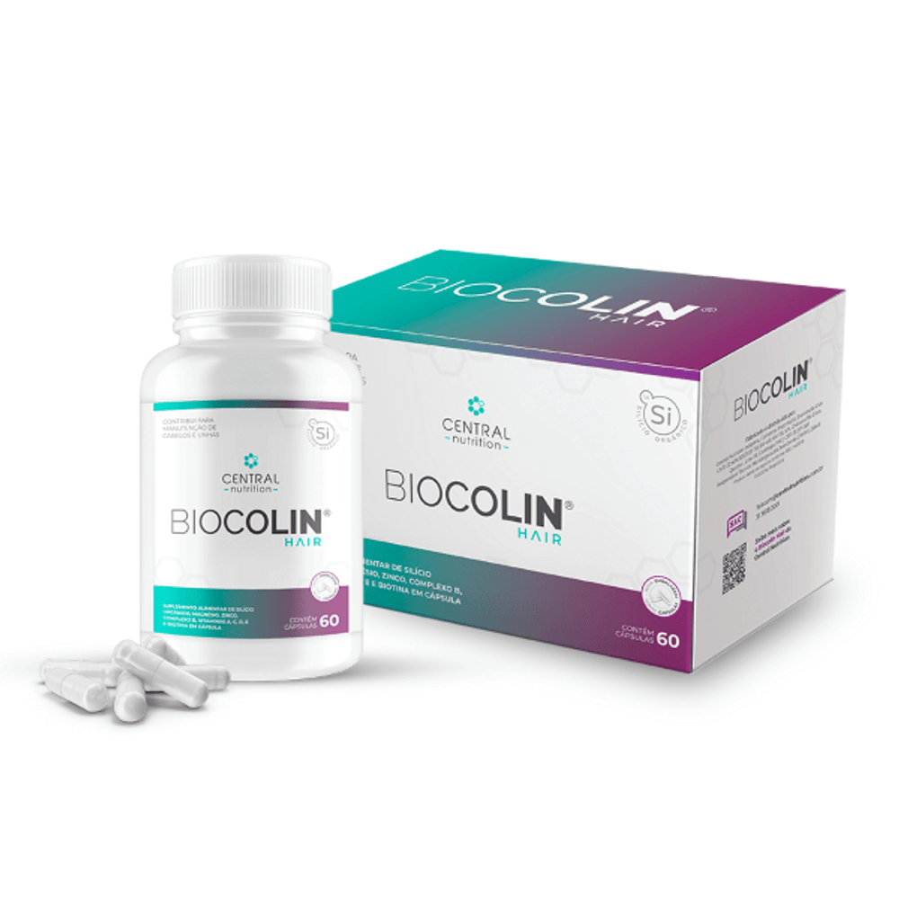 CENTRAL NUTRITION | Biocolin Hair 500 mg (60 cápsulas)