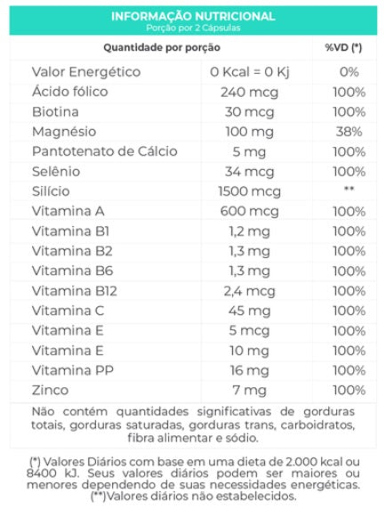 CENTRAL NUTRITION | Biocolin Hair 500 mg (60 cápsulas)