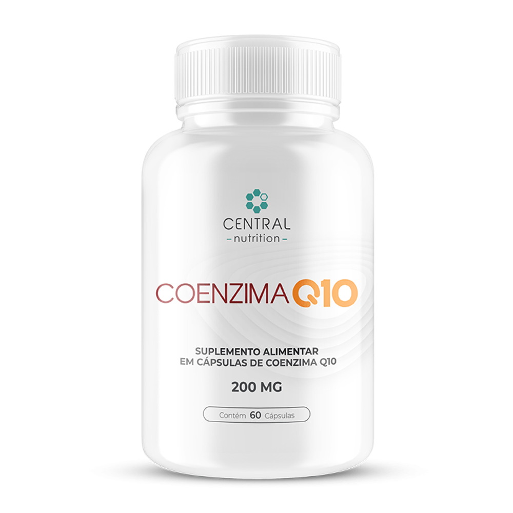 CENTRAL NUTRITION | Coenzima Q10 - 200 mg (60 Cápsulas)