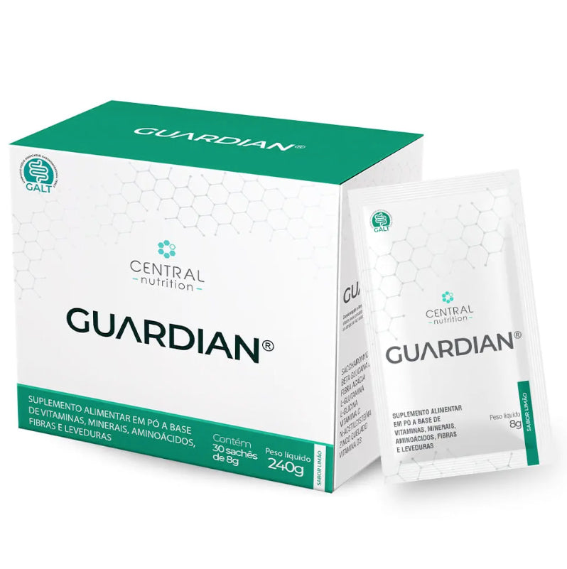 CENTRAL NUTRITION | Suplemento Guardian Sabor Limão (30 sachês)