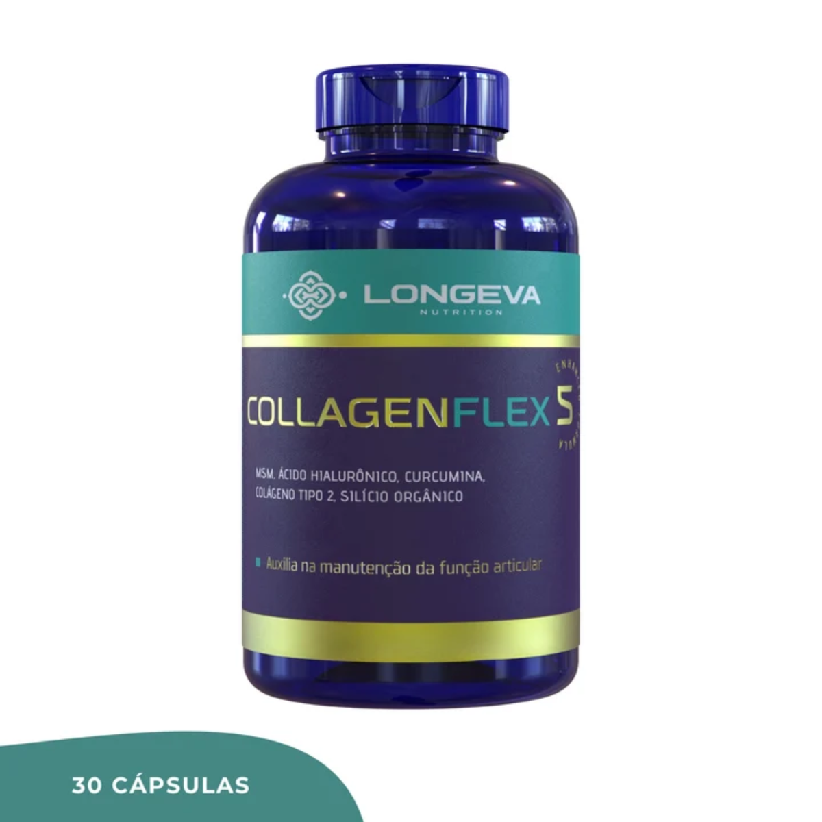 LONGEVA | Collagen Flex 5 em 1 - Saúde das Articulações (30 Cápsulas)