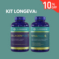 Kit Longeva: 1 Collagen Flex + Tetra Mag