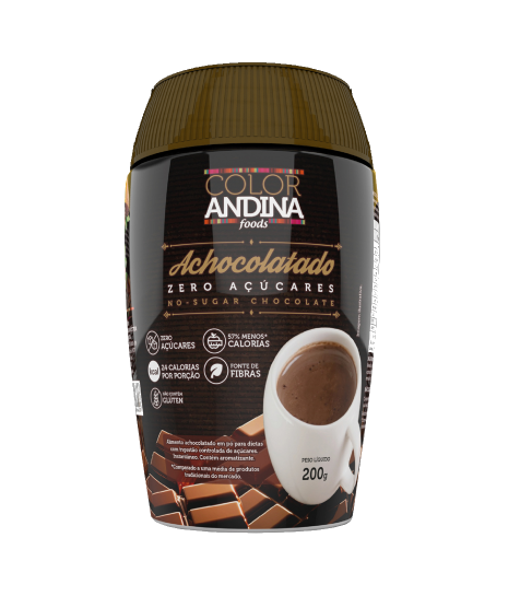 COLOR ANDINA | Achocolatado Zero Açúcar (200 gramas)