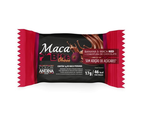COLOR ANDINA | Maca Bite - Maca Vermelha Unidade (17 Gramas)
