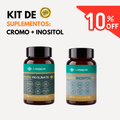 Kit Longeva com Picolinato de Cromo e Mio-Inositol