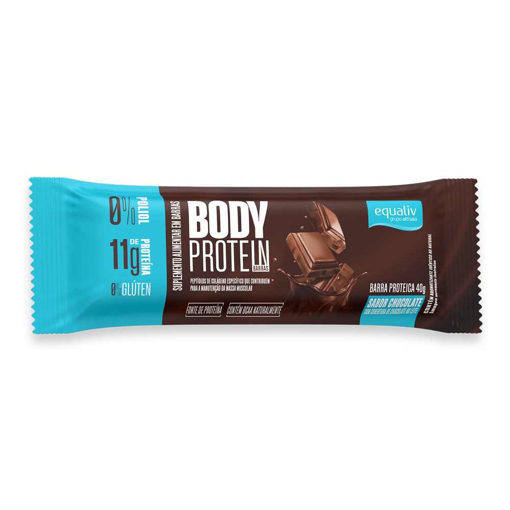EQUALIV | Body Protein Barra Sabor Cacau (40 gramas)