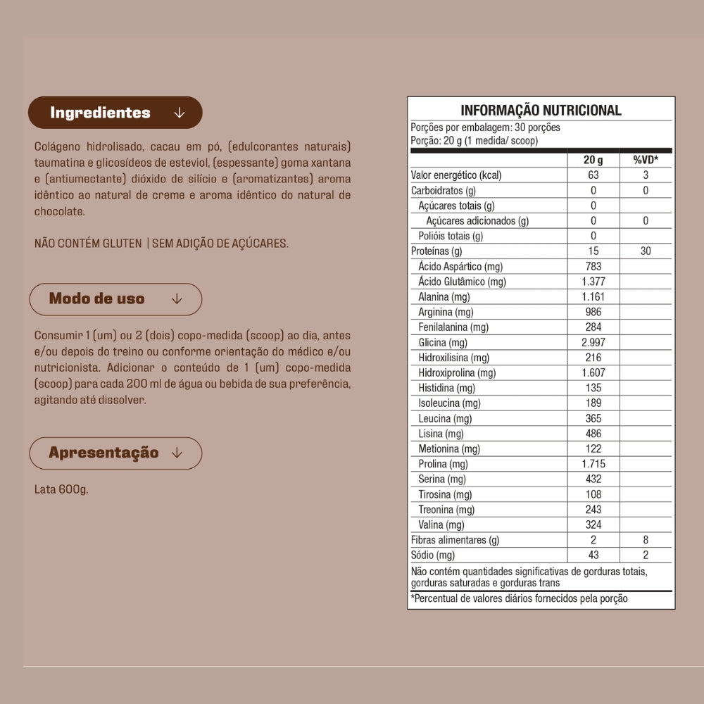 EQUALIV | Body Protein Cacau (600 gramas)
