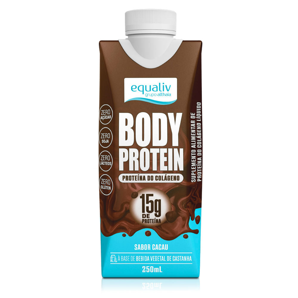 EQUALIV | Body Protein Pronto para Beber Sabor Cacau (250 ml)