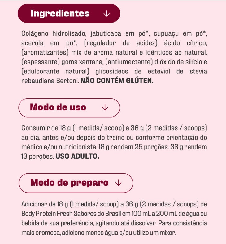 EQUALIV | Body Protein Fresh (450 gramas)