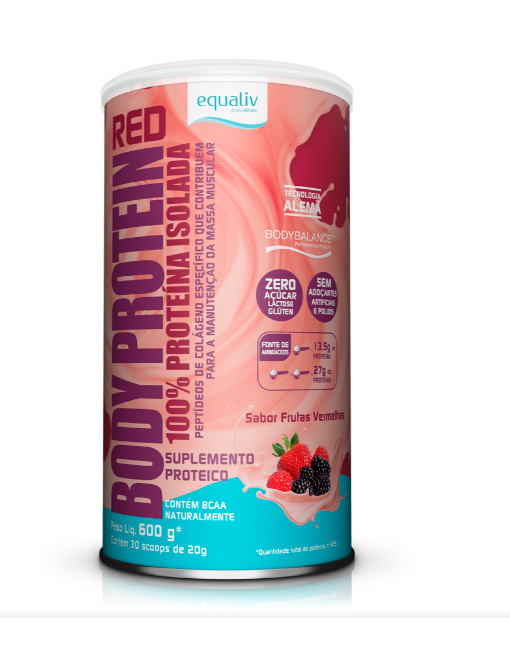 EQUALIV | Body Protein Frutas Vermelhas (600 gramas)