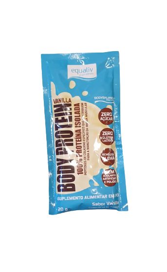 EQUALIV | Body Protein Sachê Vanilla (20 gramas)