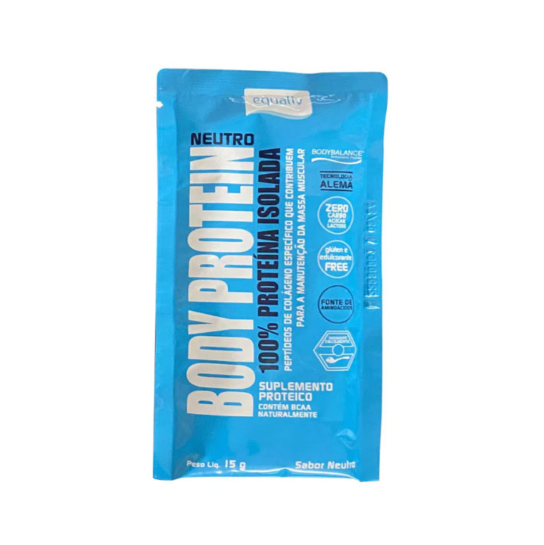 EQUALIV | Body Protein Sachê Sem Sabor (15 gramas)