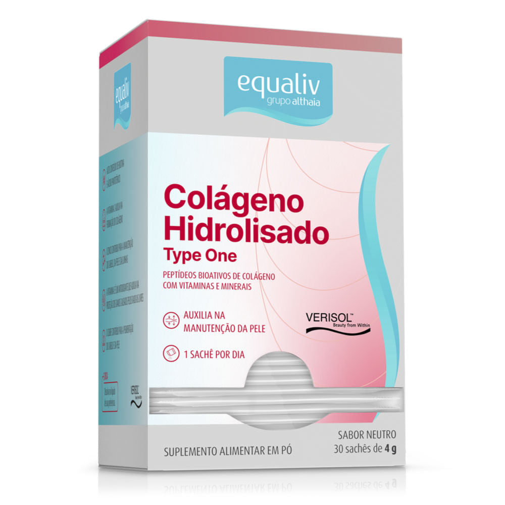 EQUALIV | Colágeno Type I com Verisol (30 Sachês)