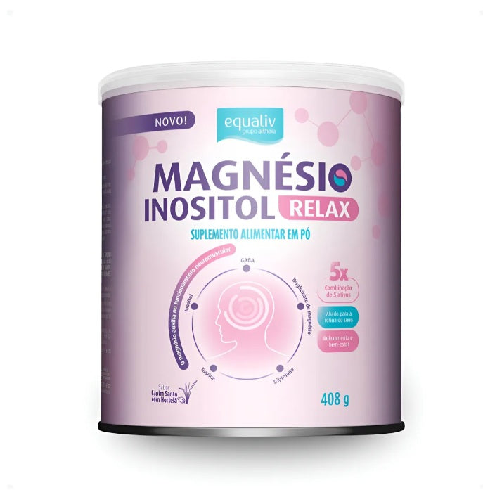 EQUALIV| Magnésio Inositol Relax (408 gramas)