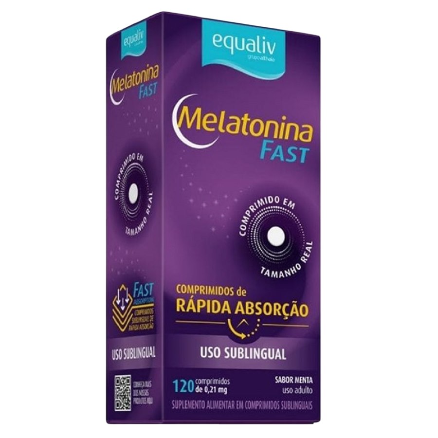 EQUALIV | Melatonina Fast (120 Cápsulas)