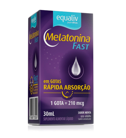 EQUALIV | Melatonina Líquida Fast Action (30 ml)