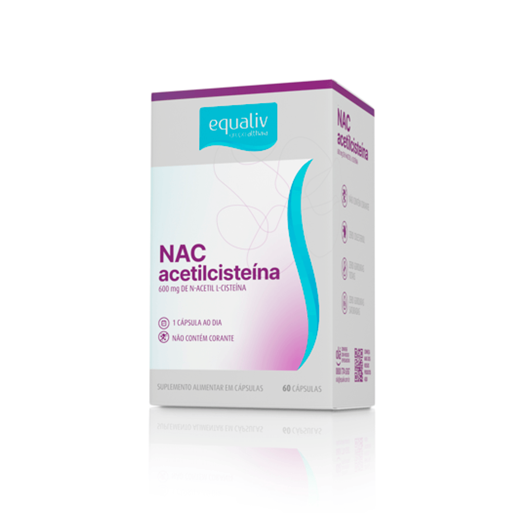 EQUALIV | NAC 600 mg (60 Cápsulas)