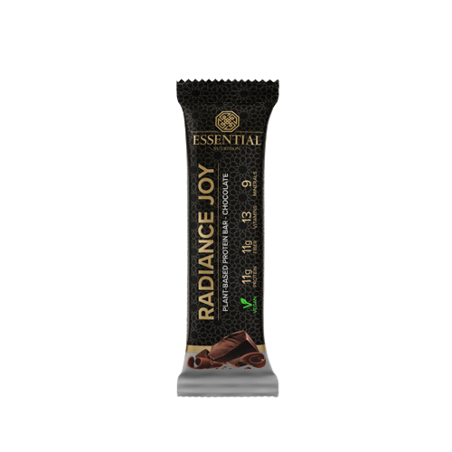ESSENTIAL | Barra de Proteína Radiance Joy Sabor Chocolate (50 gramas)