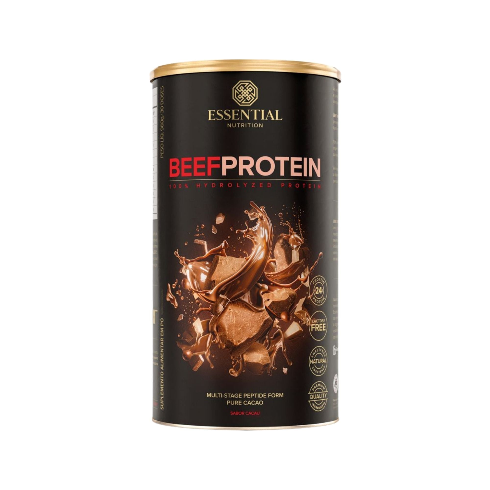 ESSENTIAL | Beef Protein Sabor Cacau 30 Doses (960 gramas)