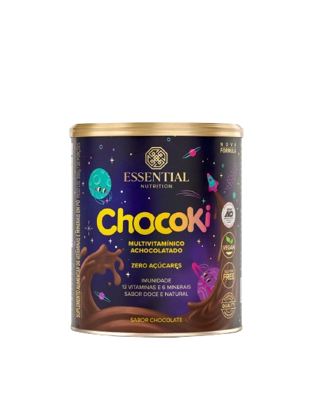 ESSENTIAL | Chocoki Achocolatado sem açúcar (300 gramas)