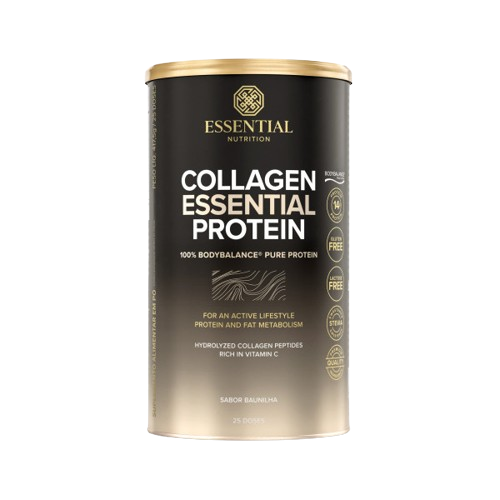 ESSENTIAL | Collagen Essential Protein Sabor Baunilha (417,5 gramas - 25 doses)