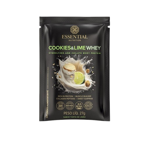 ESSENTIAL | Cookies &amp; Lime Whey (27 gramas)