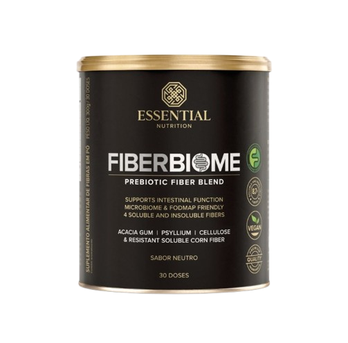 ESSENTIAL | FiberBiome Neutro Lata (300 Gramas)