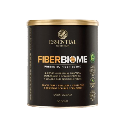 ESSENTIAL | FiberBiome Sabor Laranja (330 Gramas)