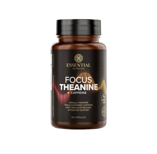 ESSENTIAL | Focus Theanine + Caffeine (60 Cápsulas)