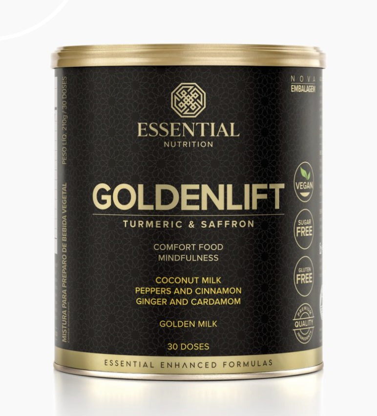 ESSENTIAL | Golden Lift - Golden Milk Lata (210 gramas)