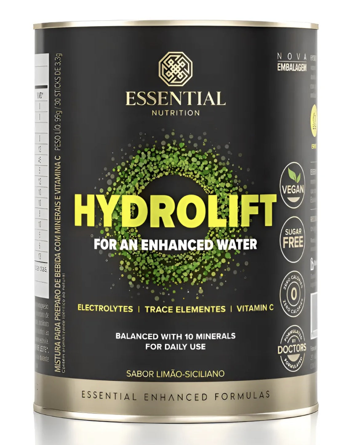 ESSENTIAL | Hydro Lift Sabor Limão Siciliano (30 sachês)