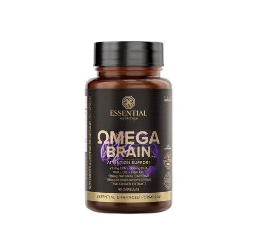 ESSENTIAL | Ômega Brain (60 Cápsulas)