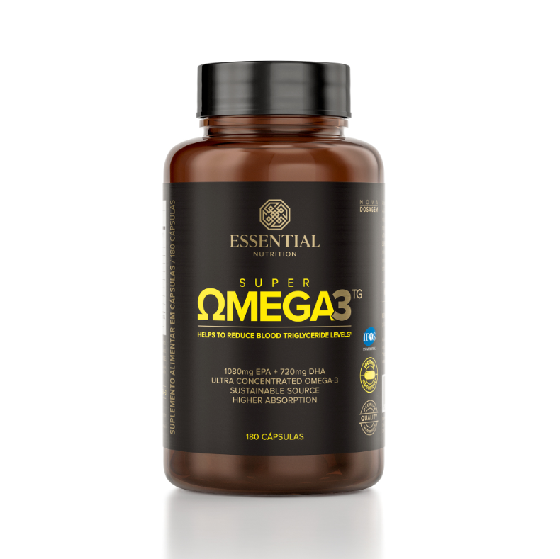 ESSENTIAL | Super Ômega 3 TG 1000 mg (180 cápsulas)