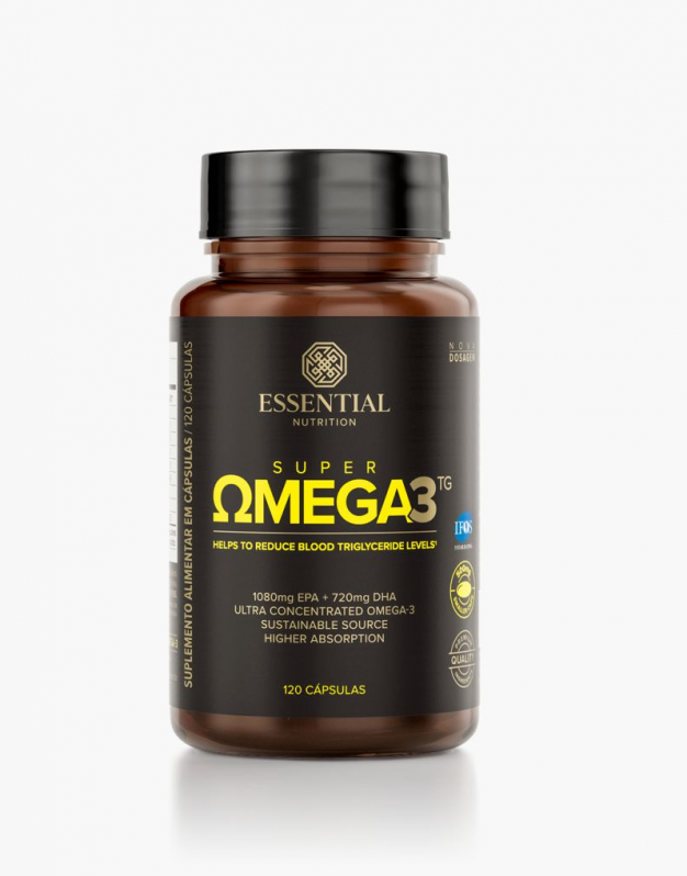 ESSENTIAL | Super Ômega 3 TG 500 mg (120 cápsulas)