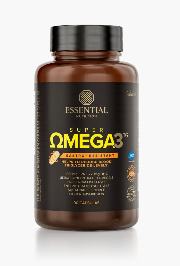 ESSENTIAL | Super Ômega 3 TG Gastro Resistente (90 Cápsulas)