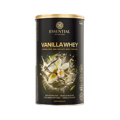ESSENTIAL | Vanilla Whey Isolado e Hidrolisado (15 doses)