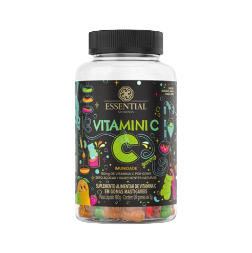 ESSENTIAL | Vitamina C Infantil Vitamini Gummy (60 gomas)