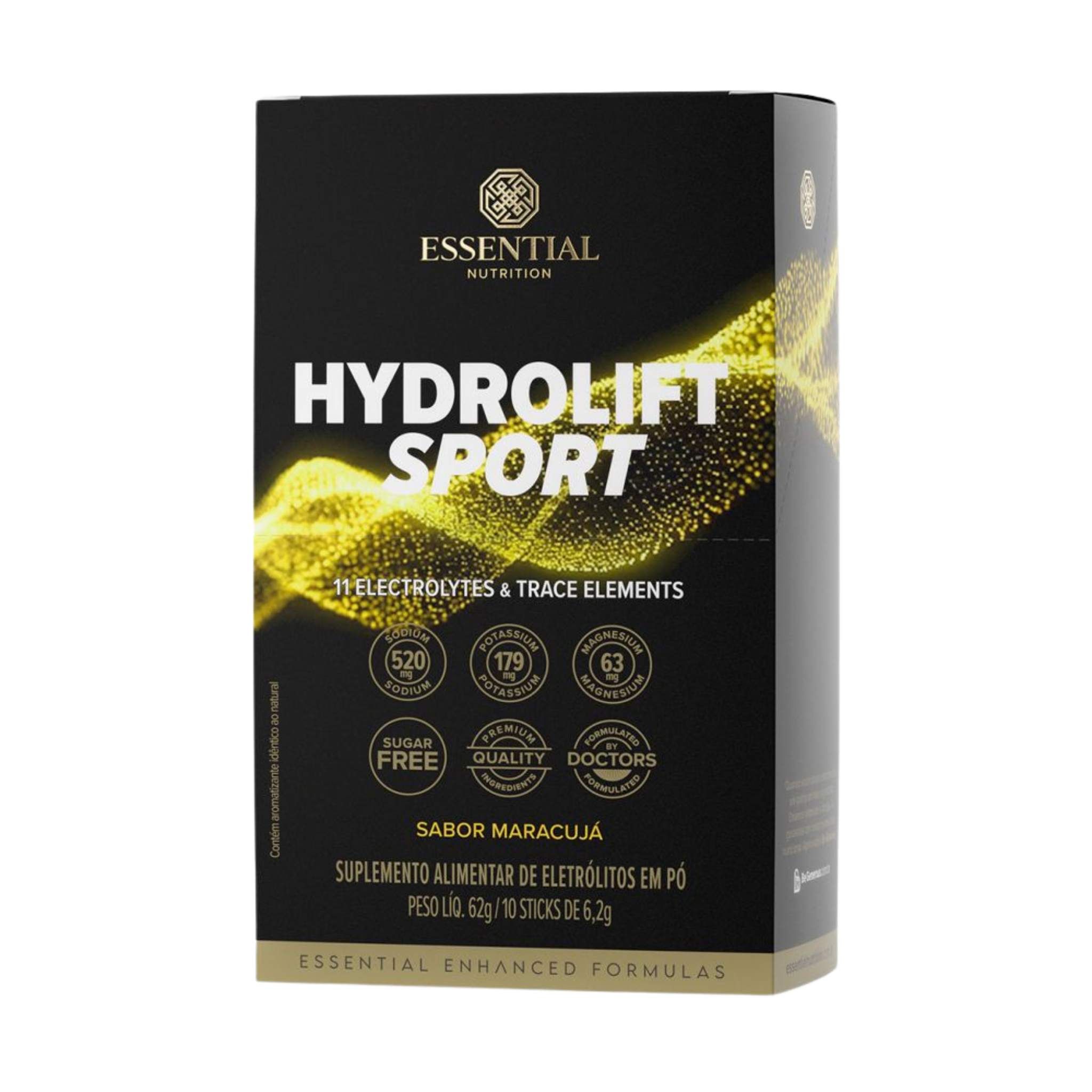 ESSENTIAL | Hydrolift Sport Sabor Maracuja (Display com 10 Unidades)