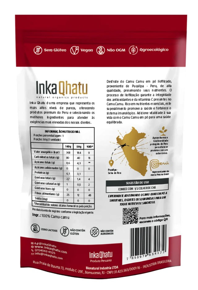 INKA QHATU | Camu Camu em pó (80 Gramas)