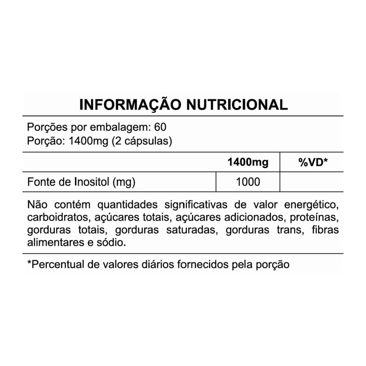 LONGEVA | Pure Inositol (120 Cápsulas)