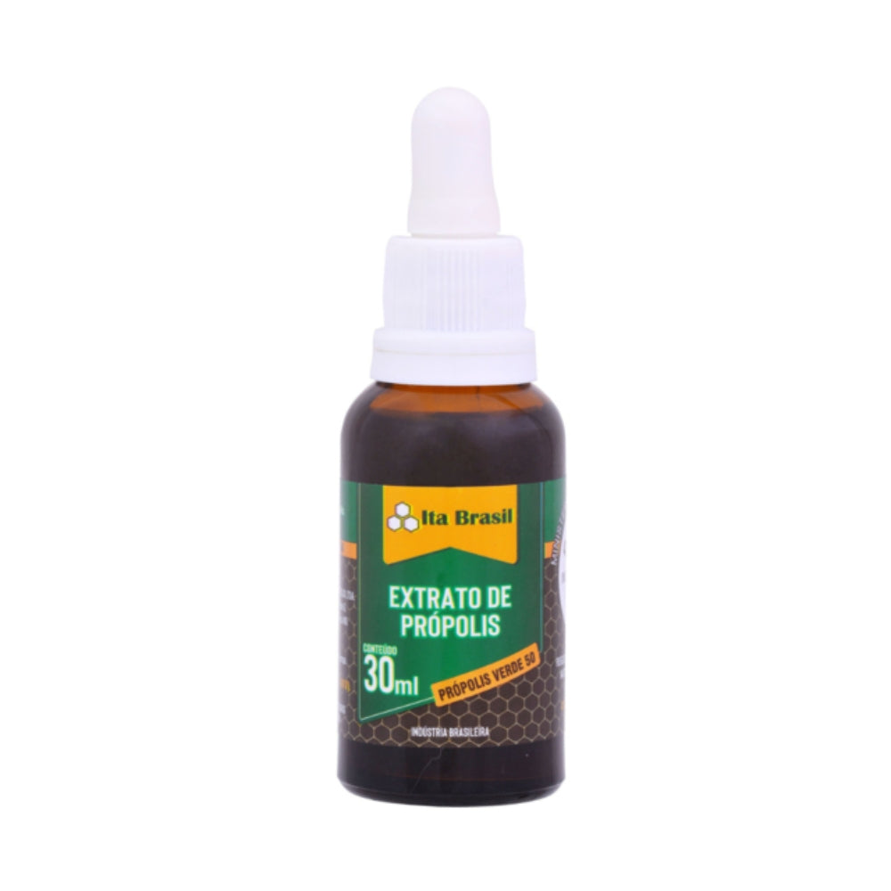 ITA BRASIL | Extrato alcóolico de própolis verde 20% - Alta concentração (30 ml)