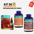 Kit Longeva: Metabolismo do Ferro