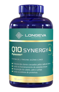 LONGEVA | Coenzima Q10 Synergy Phytosome - Tireóide e Energia (90 Cápsulas) - Rende 3 meses de uso