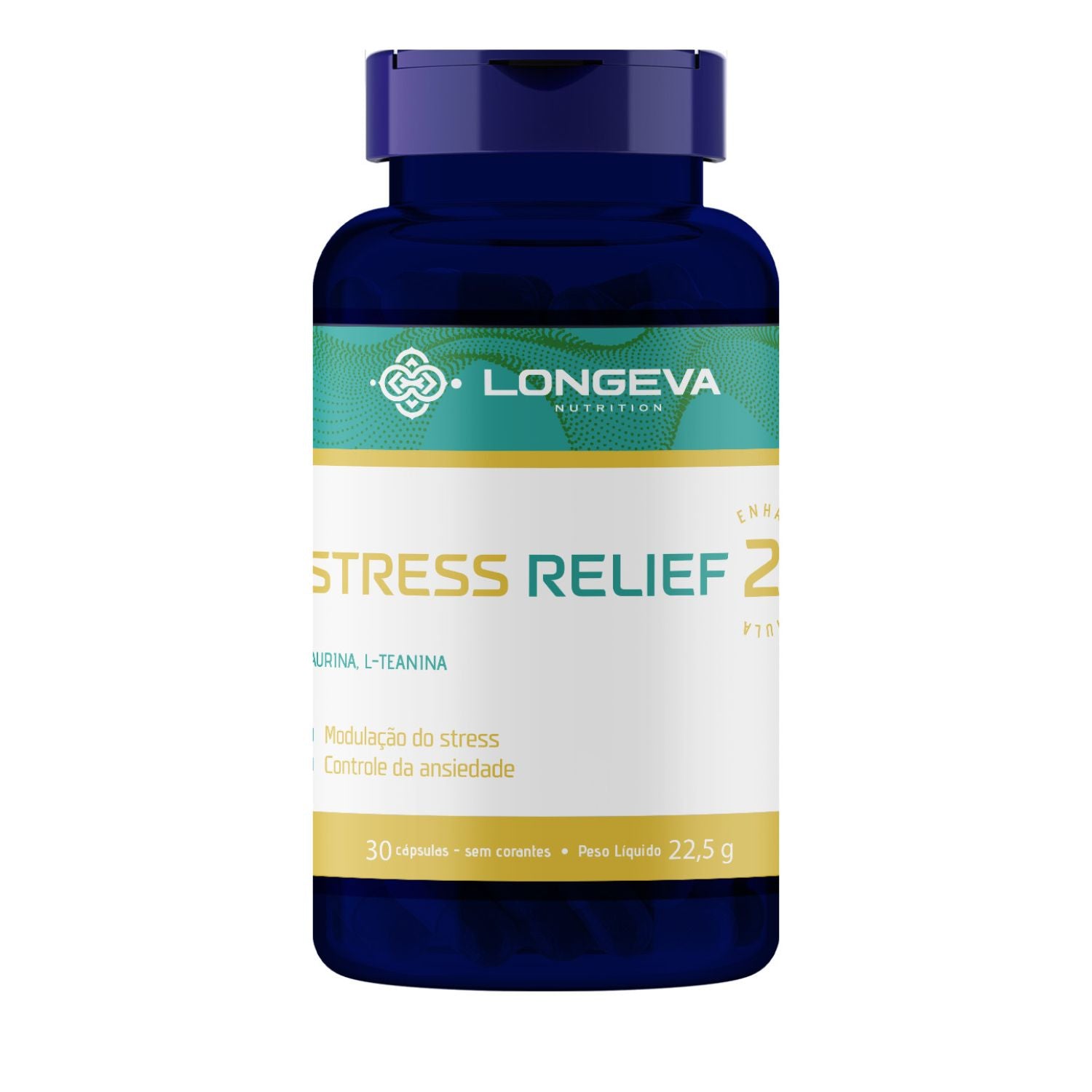 LONGEVA | Stress Relief - Manejo do Stress e Ansiedade (30 Cápsulas)