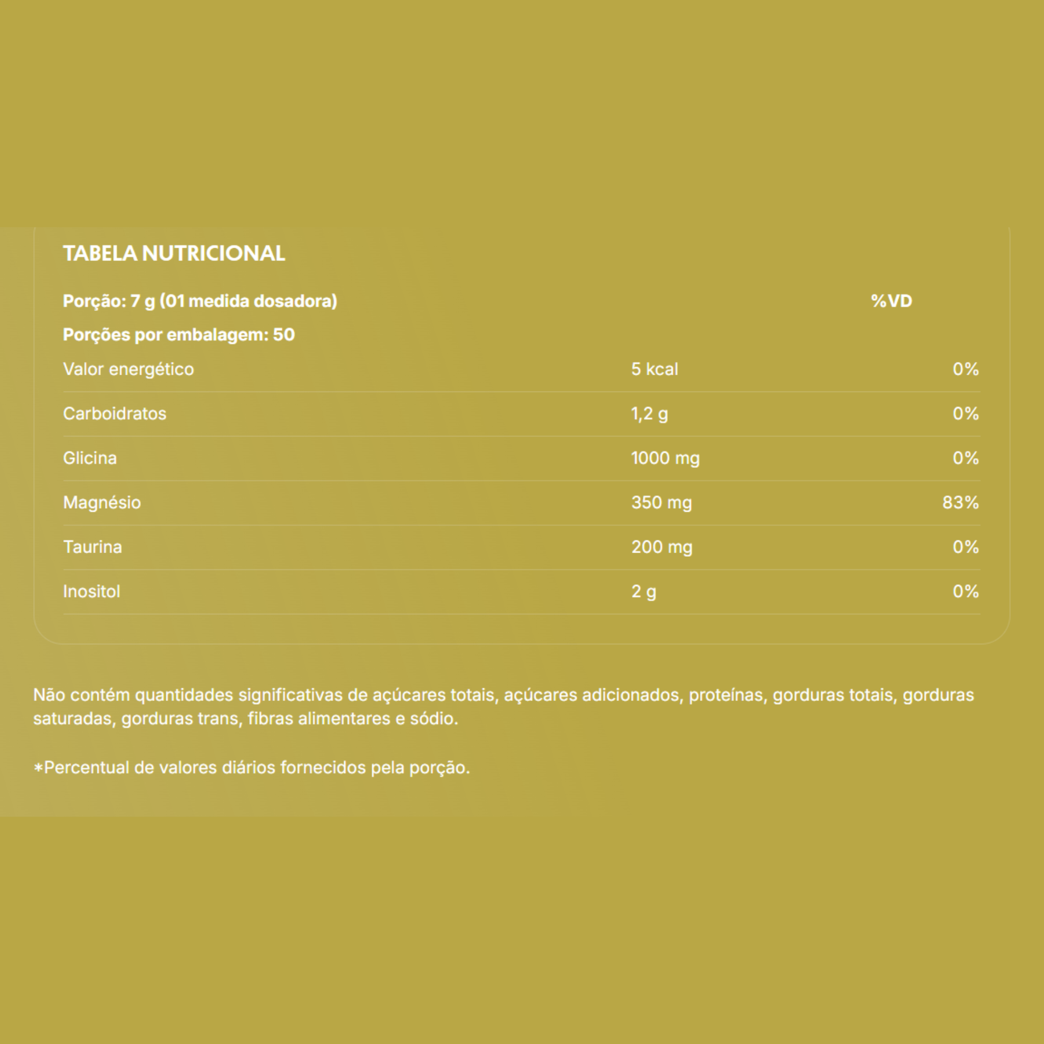 TRUE SOURCE | Magnésio Inositol 3.0 Sem Melatonina Sabor Maracujá (350 gramas)