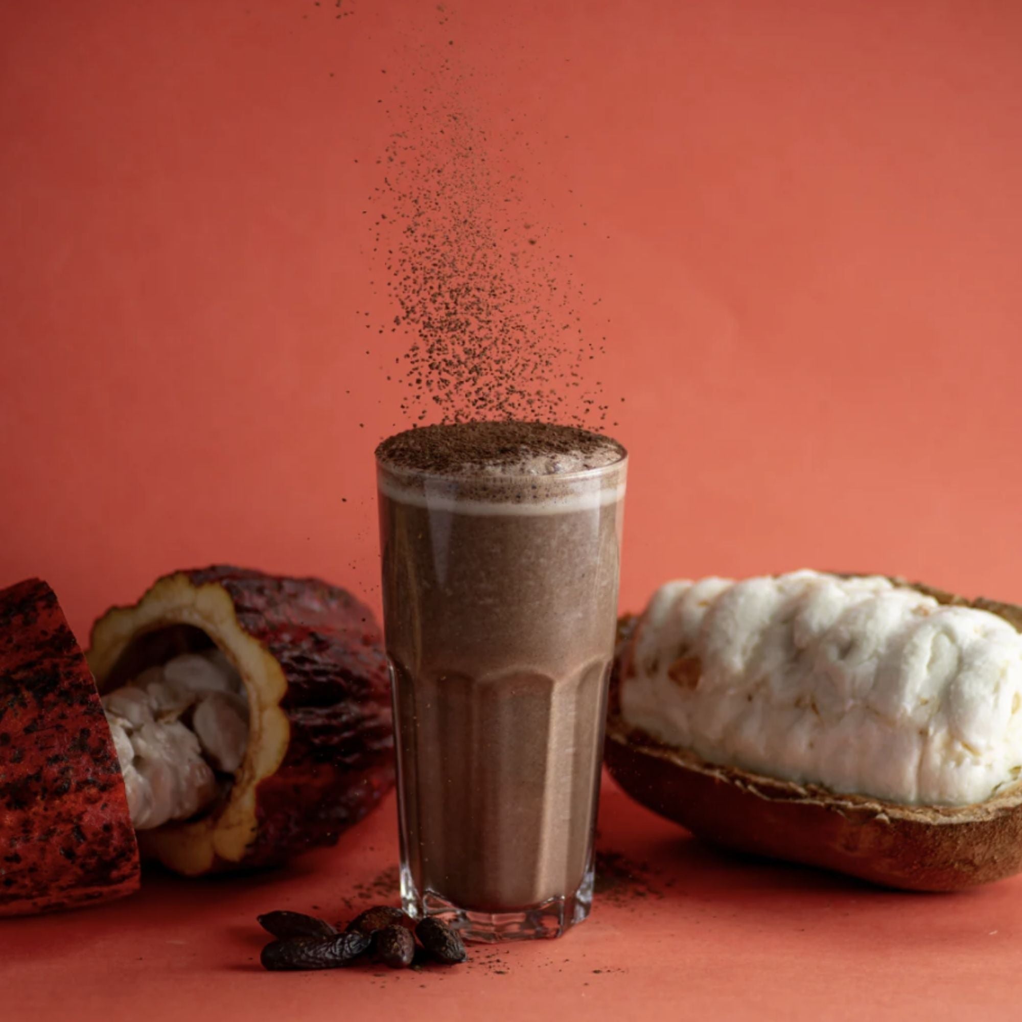 MAHTA | Shake de Superfoods da Amazônia em Pó Sabor Cacau Selvagem (360 Gramas)